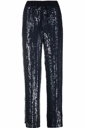 P.A.R.O.S.H. Sequined wide-leg trousers