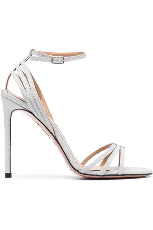 Aquazzura 110mm glitter sandals