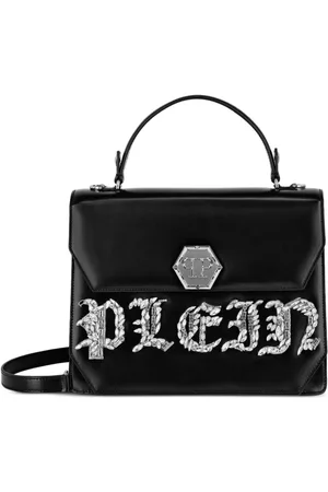 Philipp Plein Gothic Plein large leather bag