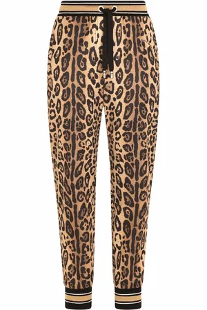 Dolce & Gabbana Leopard-print track pants