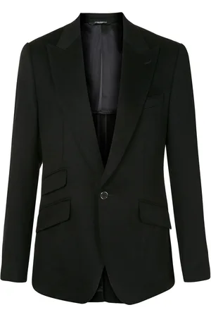 Dolce & Gabbana Sicilia-fit single-breasted cashmere blazer