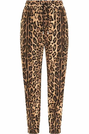 Dolce & Gabbana Leopard-print track pants