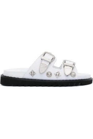TOGA PULLA Double-buckle slip-on sandals