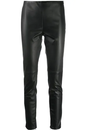 Ralph Lauren Eleanora leather trousers
