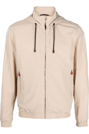 Kiton Blouson zip-up hooded jacket