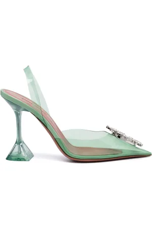 Amina Muaddi Begum 90mm slingback pumps