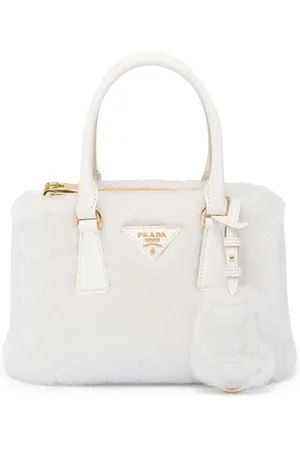 Prada Galleria shearling mini bag