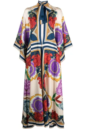 La DoubleJ Magnifico floral-print maxi dress