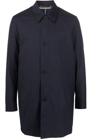 Paul Smith Classic-collar cotton trench-coat