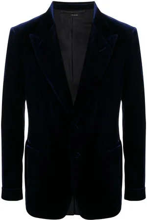 Tom Ford Single-breasted velvet blazer