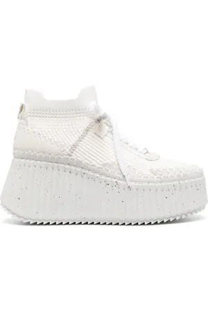 Chloé Nama platform-wedge sneakers
