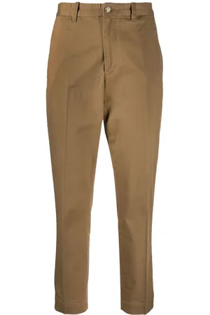 Ralph Lauren Pressed-crease cotton chinos