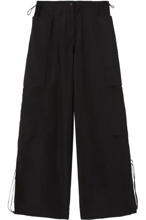 Palm Angels High-rise parachute trousers