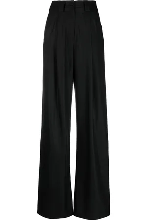 MANURI Pleat-detail two-pocket palazzo pants