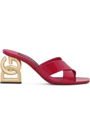 Dolce & Gabbana 3.5 75mm DG-heel sandals