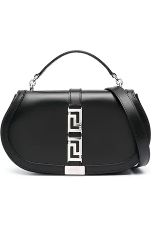 VERSACE Greca Goddess leather shoulder bag