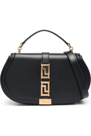 VERSACE Greca Goddess leather shoulder bag