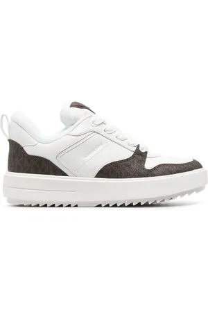 Michael Kors Monogram-pattern lace-up sneakers