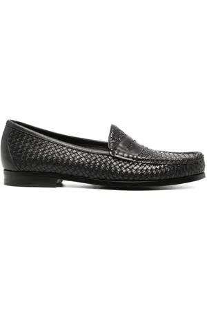 Tom Ford Interwoven-design leather loafers