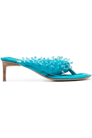 Jacquemus Bead-embellished sandals