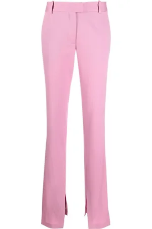 The Attico Slit-detail tailored trousers