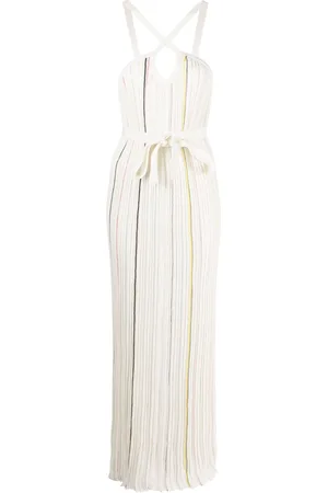 Sonia by Sonia Rykiel Striped pleated dress