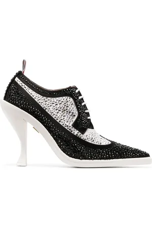 Thom Browne Crystal-embellished 105mm derby shoes