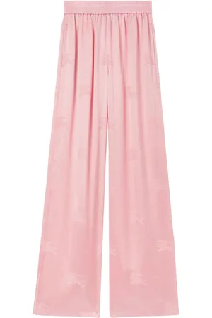 Burberry EKD jacquard wide-leg trousers