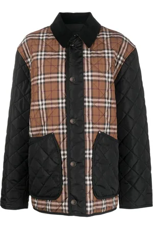 Burberry Vintage-check print shirt jacket