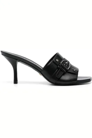 Stuart Weitzman Maverick 75mm leather sandals