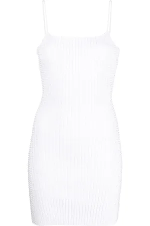 Alexander Wang Crystal-embellished minidress