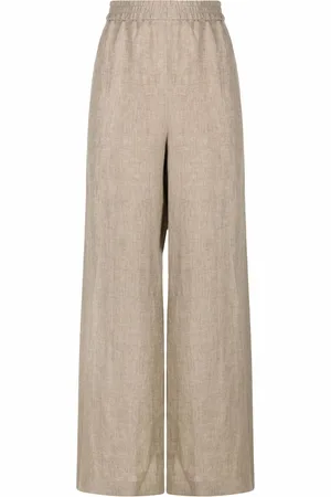 Fabiana Filippi Wide-leg linen trousers