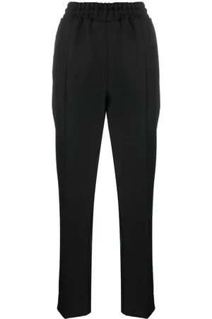 Serafini High-rise straight-leg trousers