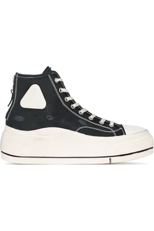 R13 Flatform high-top sneakers