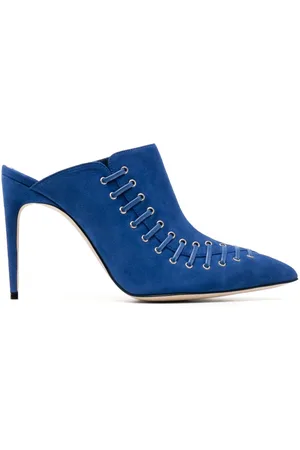 Manolo Blahnik Dobre 100mm suede mules
