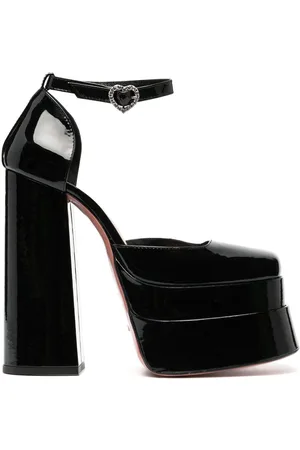 VIVETTA Patent-leather platform 160mm pumps