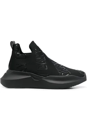 DKNY Ramona logo-print slip-on sneakers
