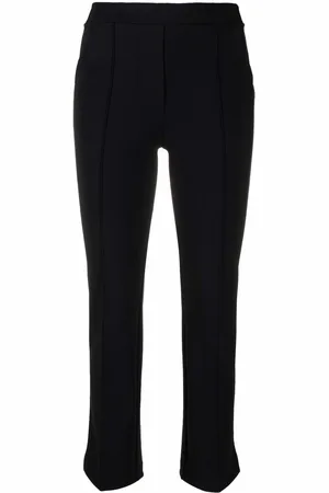 CHIARA BONI Cropped straight-leg trousers
