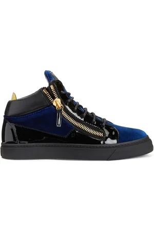 Giuseppe Zanotti Kriss panelled mid-top sneakers