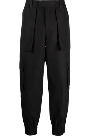 Alexander McQueen Cotton cargo trousers