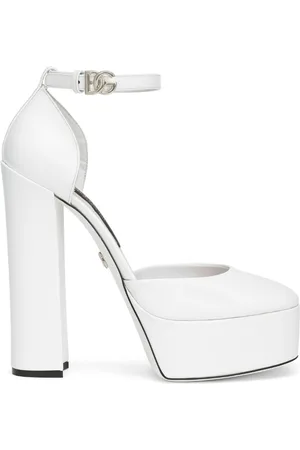 Dolce & Gabbana 105mm patent-leather platform pumps