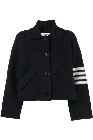 Thom Browne 4-Bar Stripe cropped jacket