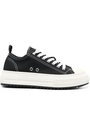 Dsquared2 Contrasting-stitch detail low-top sneakers