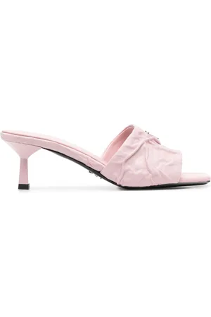 Prada 70mm triangle-logo sandals