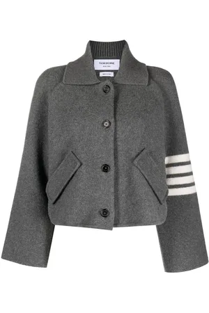 Thom Browne 4-Bar Stripe cropped jacket