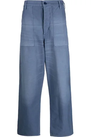 Ralph Lauren High-waisted wide-leg jeans