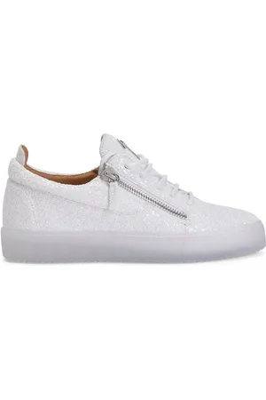 Giuseppe Zanotti Zip-detail glitter sneakers