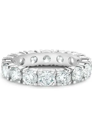 De Beers Platinum Allegria diamond eternity band ring