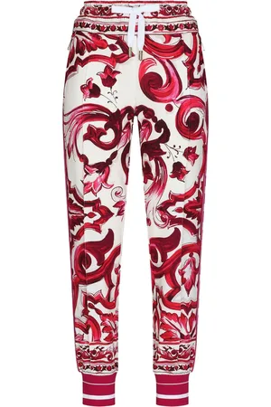 Dolce & Gabbana Maiolica-print track pants