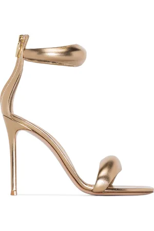 Gianvito Rossi 105mm Bijoux leather sandals
